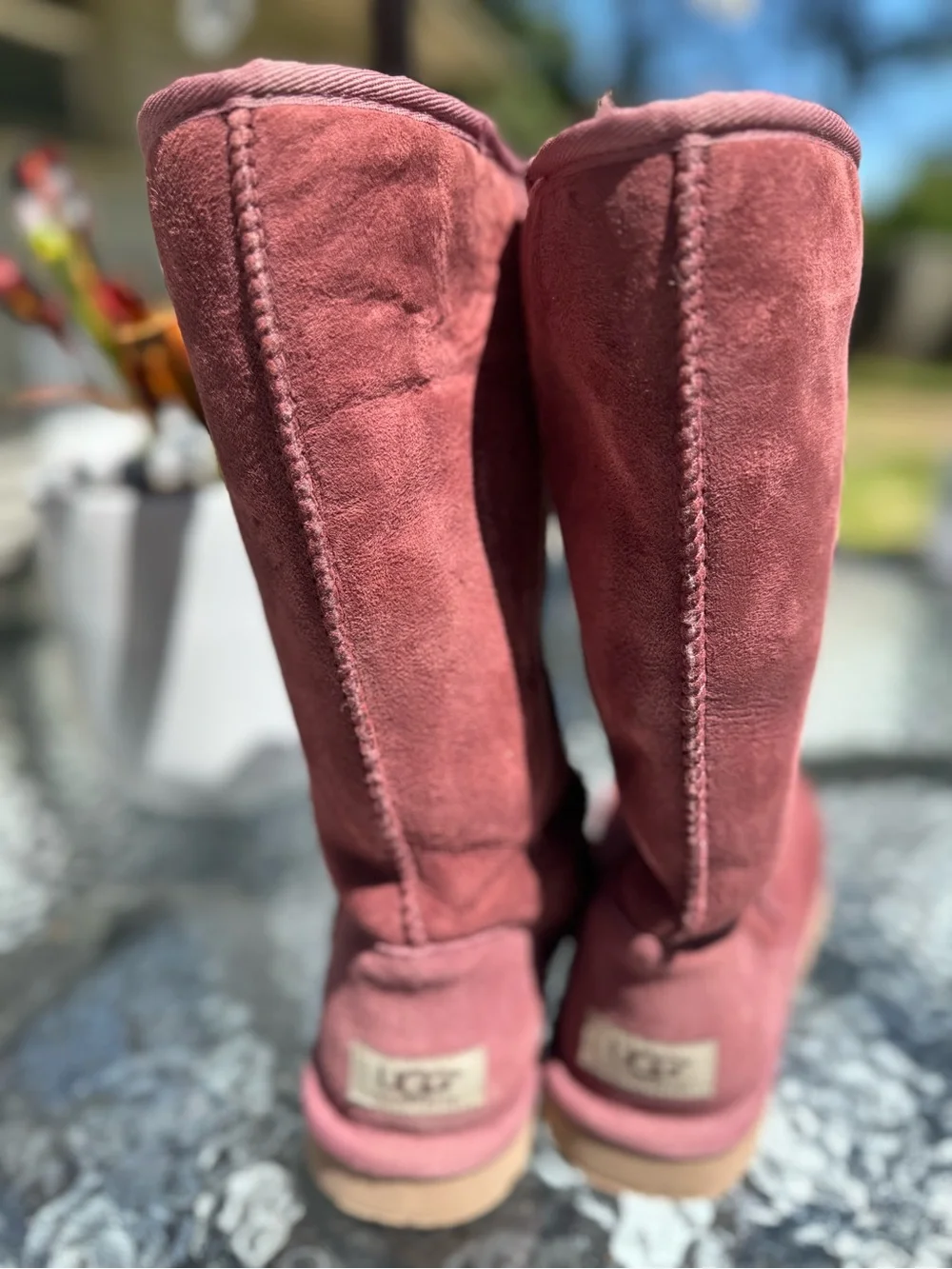UGG- Women's Tall Suede Cozy Boots